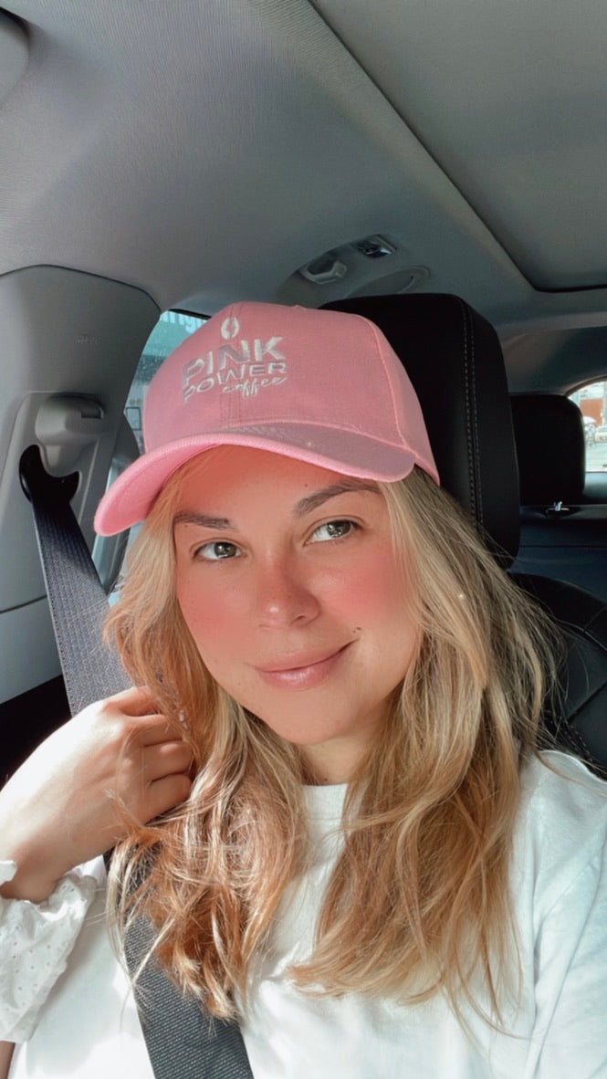 SPECIAL Pink Power Coffee hat
